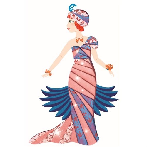 Djeco Papierkunst Faltkunst Kleider 7+