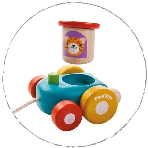 Plantoys Spielezug Happy Engine 1+