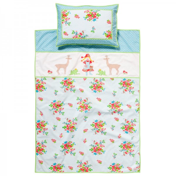 Room Seven Bettwäsche Little Girls hellblau 100x140