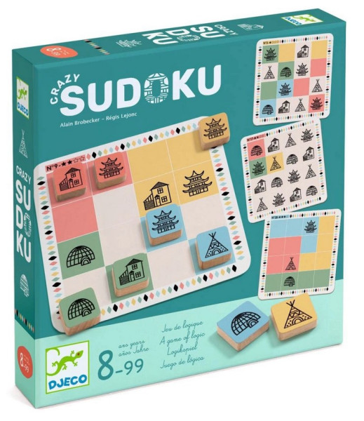 Djeco Knobelspiel Crazy Sudoku 8+