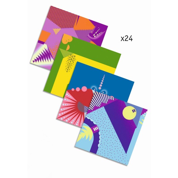 Djeco Origami Bastelset Dinosaurier 6+