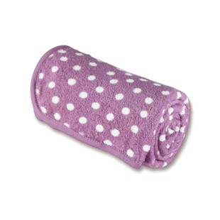 Bemini Babyboum Frottee Babydecke Spoty Pruna 75x100cm