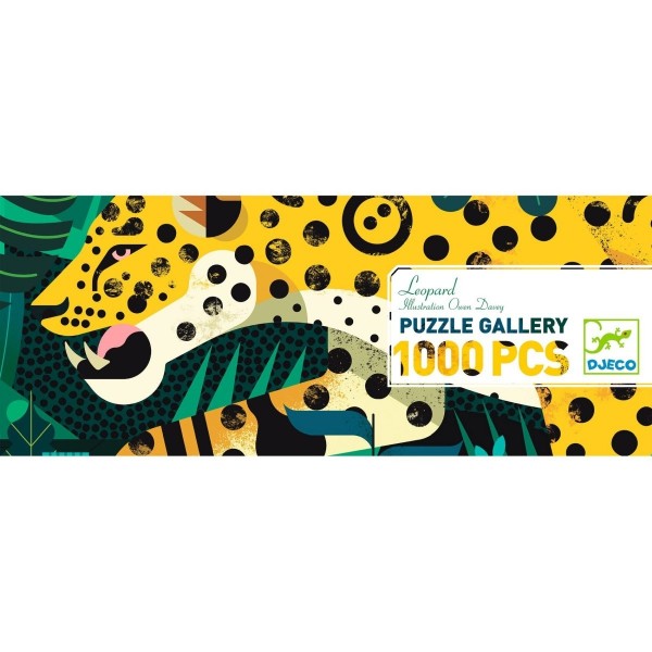 Djeco Gallerie Puzzle Leopard 1000 Teile 9+