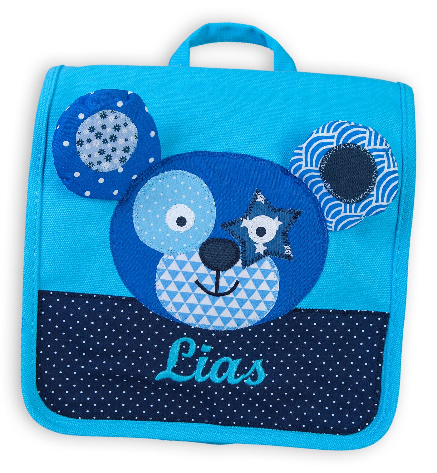 Bino Snackbox Bär Isolierte Lunchbox | Kindergartentasche Mit Schultergurt | 24 X 19 X 10 Cm