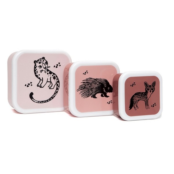 Petit Monkey Lunchboxen Brotdosen Set Tiere