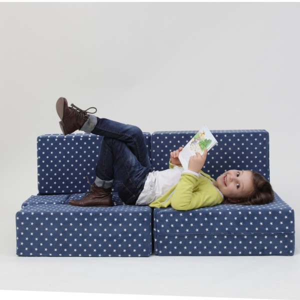 Plumplori Spielwürfelset Batu Sterne blau