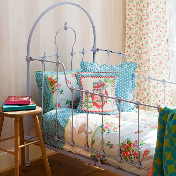 Room Seven Bettwäsche Little Girls hellblau 100x140