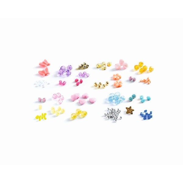 Djeco Haarreifen basteln mit Juwelen und Perlen 8+