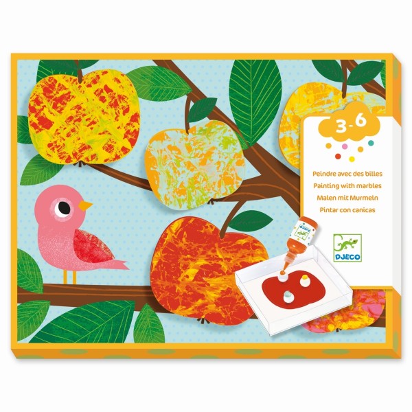 Djeco Malen mit Murmeln 3+