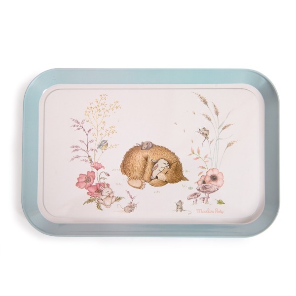 Moulin Roty Puppengeschirr im Koffer les Rosalies 4+