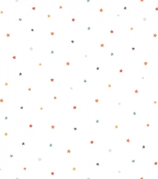 Lilipinso Vliestapete Stars Mix Colours Kinderzimmertapete