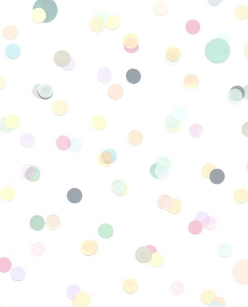 Eijffinger Vlies Kindertapete Konfetti Pastell