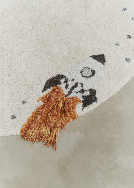 Lorena Canals waschbarer Teppich Weltall