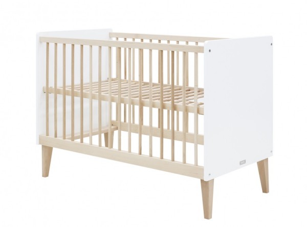 Bopita Babybett Indy Weiss Natur 60x120cm 11419503
