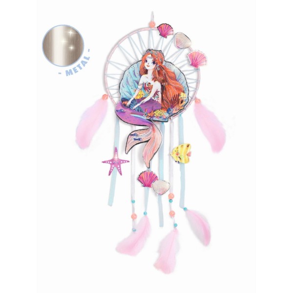 Djeco Traumfänger basteln süße Meerjungfrau 7+