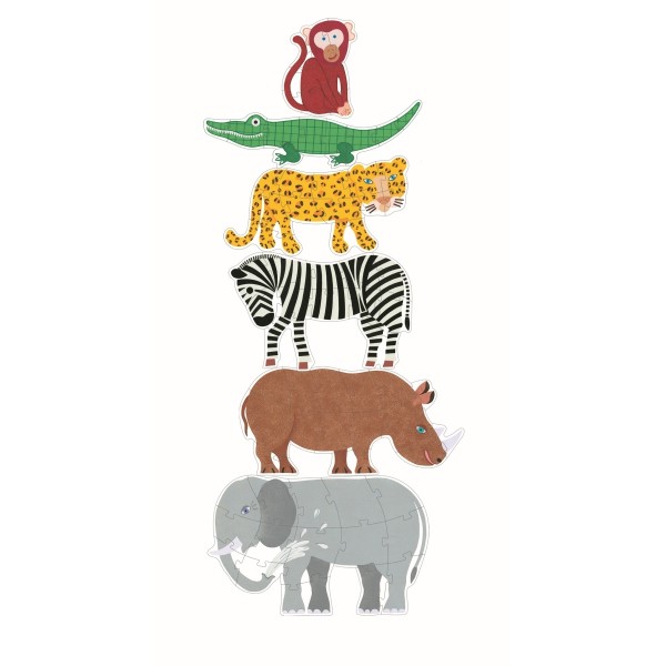 Djeco Puzzle Henri und seine Freunde 3+