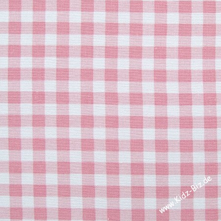 Kinderstoff vichy Karo rosa