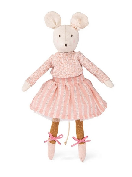 Moulin Roty süsse Spielpuppe Ballerina Maus Anna